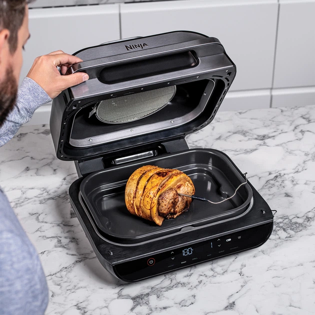Гриль Ninja Foodi MAX Health MultiGrill & Air Fryer AG551EU – фото