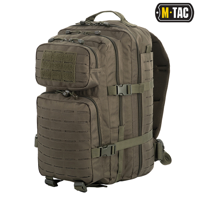 Тактичний штурмовий рюкзак M-TAC Assault Laser Cut 40L Олива 52x29x28 (9057) - зображення 1