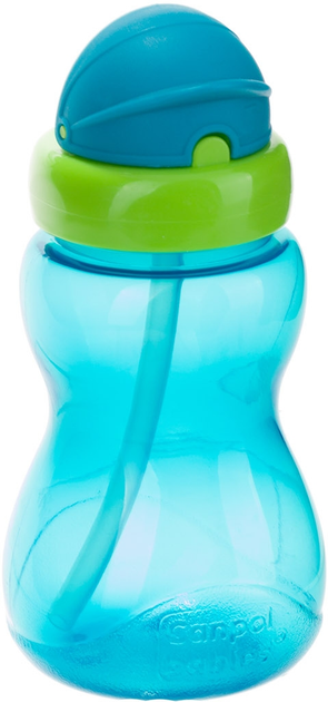 Спортивний поїльник Canpol Babies з трубкою 270 мл Блакитний (56/109_blu) - зображення 1