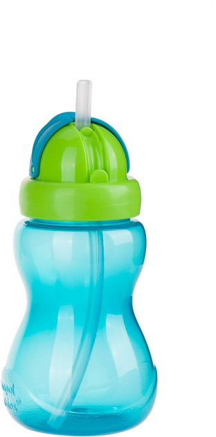 Спортивний поїльник Canpol Babies з трубкою 270 мл Блакитний (56/109_blu) - зображення 2