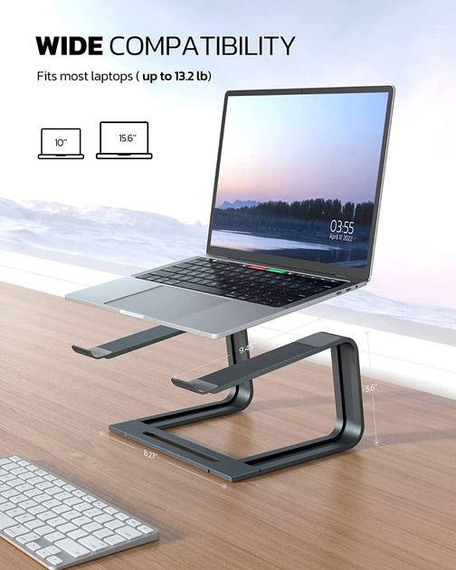 Підставка для ноутбука VHG LS13 складана Laptop Stand Portable Grey - изображение 8