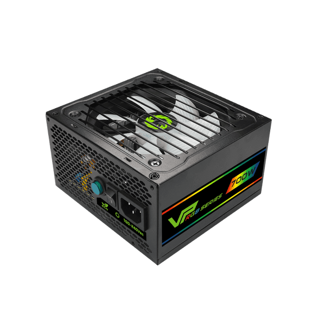 Блок питания GameMax VP-700-RGB 120мм/700Вт с подсветкой Черный - Фото 4 Блок питания GameMax VP-700-RGB 120мм/700Вт с подсветкой Черный - изображение 4