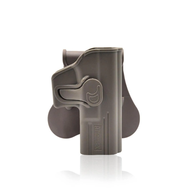 Кобура пластикова Amomax для пістолета Glock 19 Пісочна - зображення 1