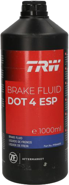 Liquides de frein TRW Aftermarket : DOT 3, 4 et 5.1
