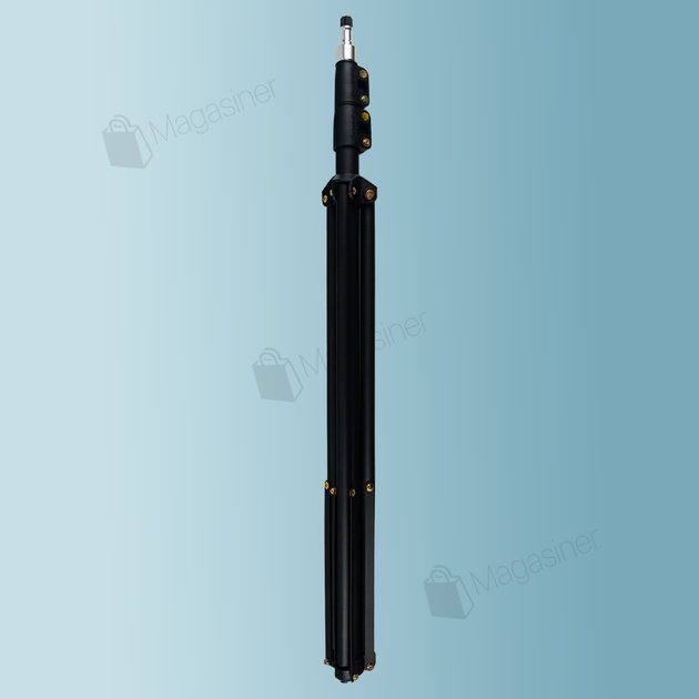 Усиленный штатив LUX100 RT-2 высотой 2.1 м с винтом 1/4" для смартфона, камеры, видеосвета (2875) - Фото 5 Усиленный штатив LUX100 RT-2 высотой 2.1 м с винтом 1/4" для смартфона, камеры, видеосвета (2875) - изображение 5