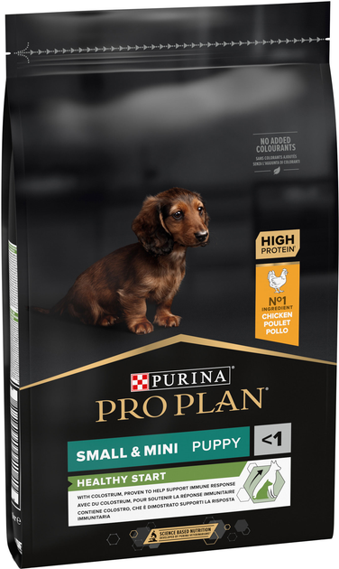 Sucha karma dla psów Purina Pro Plan Small and Mini Puppy Healthy Start z kurczakiem 7 kg (7613035123366) - obraz 2