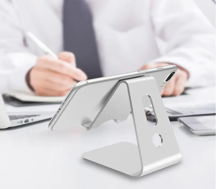 Підставка для телефону, планшета VHG D4, Phone Tablet Stand Silver - Фото 3 Підставка для телефону, планшета VHG D4, Phone Tablet Stand Silver - изображение 3