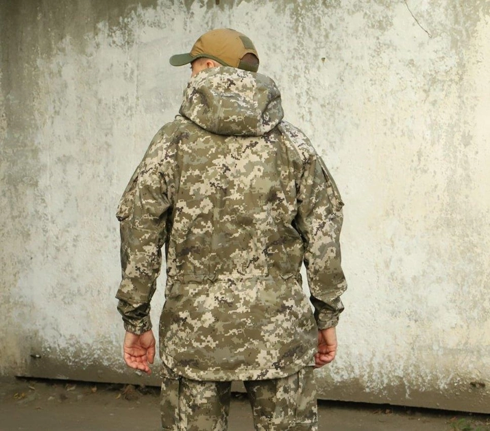 Тактична куртка Softshell. Куртка зимова камуфляжна Софтшелл розмір 56 - зображення 2