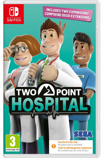 Gra Nintendo Switch Two point hospital (Klucz elektroniczny) (5055277049301) - obraz 1