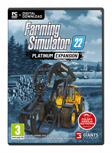 Gra na PC Farming Simulator 2022: dodatek platynowy (klucz elektroniczny) (4064635100654) - obraz 1