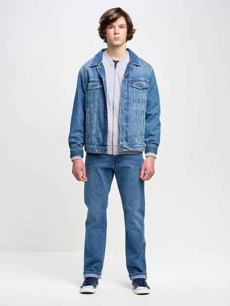Jeansy regular fit męskie Big Star 110219 114 W34L30 Light Jeans (5901437287550) - obraz 3