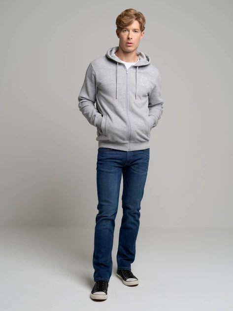 Jeansy slim fit męskie Big Star 110263 510 W40L34 Ciemnoniebieskie (5901437758012) - obraz 3