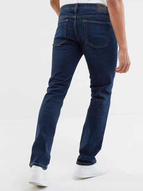 Jeansy slim fit męskie Big Star 110263 528 W31L34 Dark Jeans (5901437550166) - obraz 2