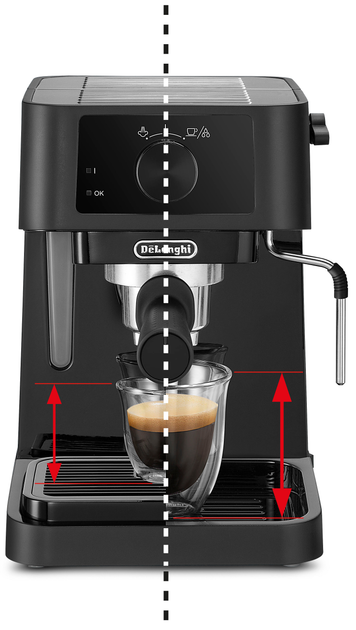Кавоварка рожкова Delonghi EC230.BK Stilosa - зображення 3