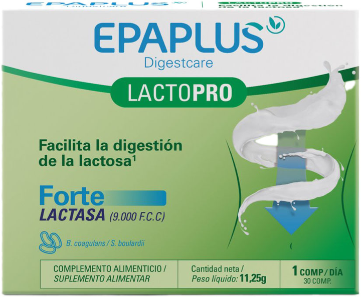 Пробіотик Epaplus Lactopro 30 капсул (8430442008487) - зображення 1
