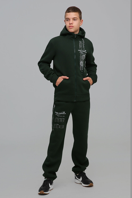 Спортивный утепленный костюм Tiaren Eugene 158 см Изумрудный от ...