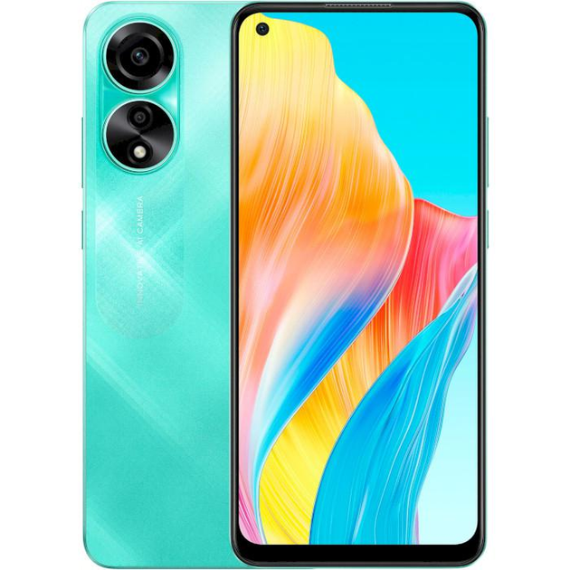 Смартфон OPPO A78 8/256GB Aqua Green (CPH2565 GREEN 8/256) – фото ...