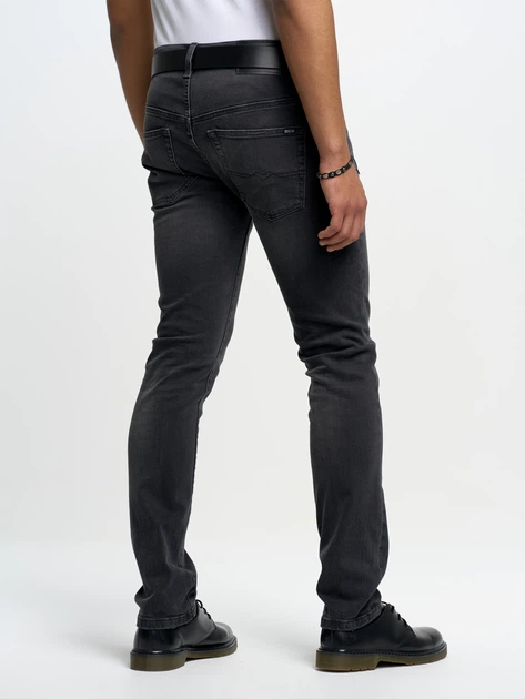 Jeansy slim fit męskie Big Star Martin 953 W36-L36 Czarne (5900714526962) - obraz 2