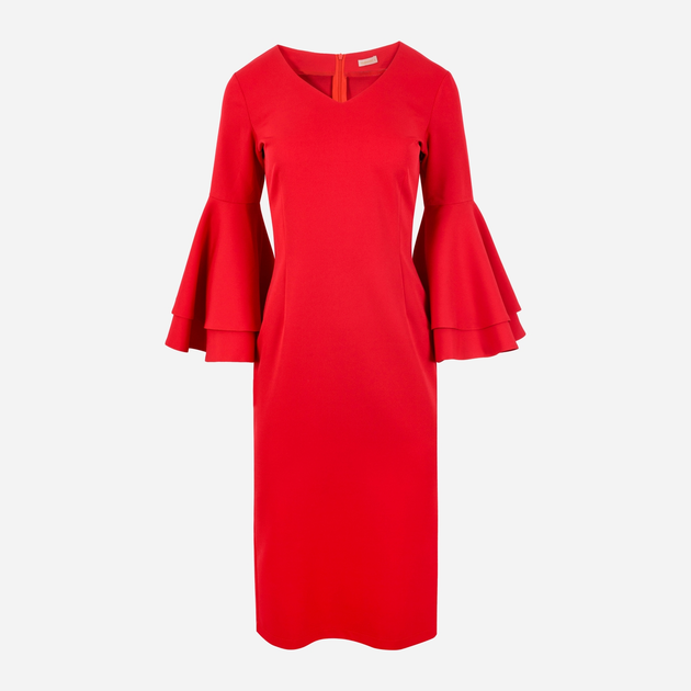 Плаття жіноче Makover K002 XXL Червоне (5903068457289) - зображення 3