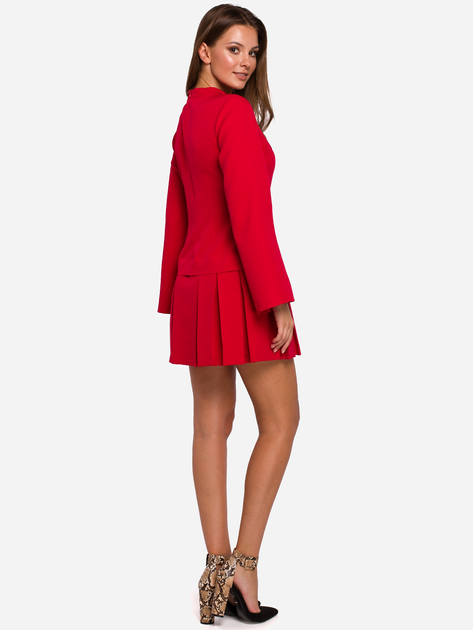 Сукня жіноча Makover K021 XL Червона (5903068460326) - зображення 2