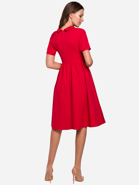 Сукня жіноча Makover K028 S Червона (5903068461514) - зображення 2