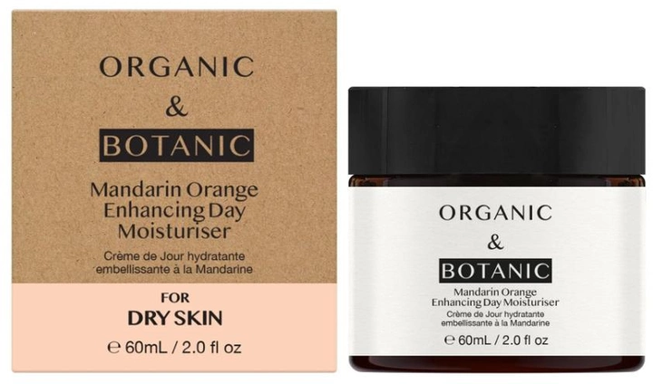 Krem do twarzy Organic & Botanic Mandarin Orange Enhancing Day Moisturiser 60 ml (5060881921226) - obraz 1
