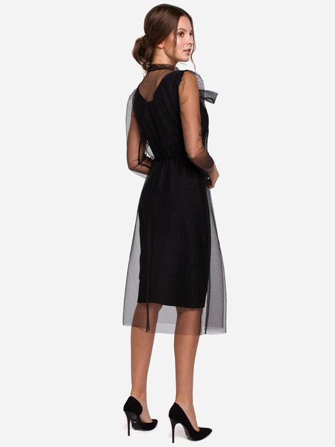 Сукня жіноча Makover K039 S Чорна (5903068463167) - зображення 2