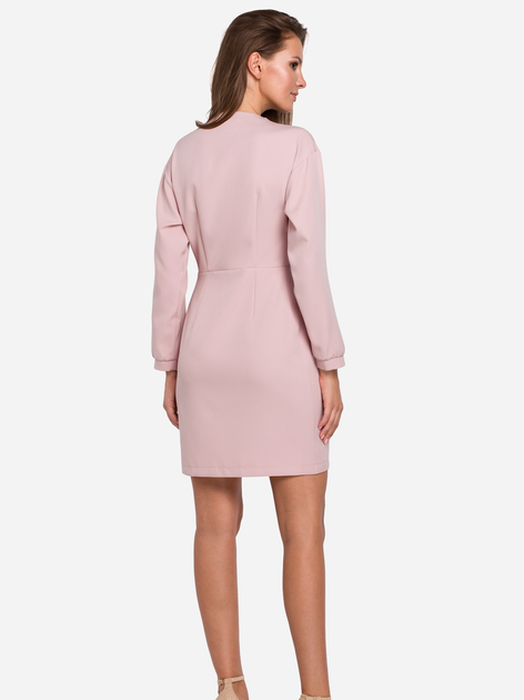 Плаття жіноче Makover K034 XL Рожеве (5903068462320) - зображення 2