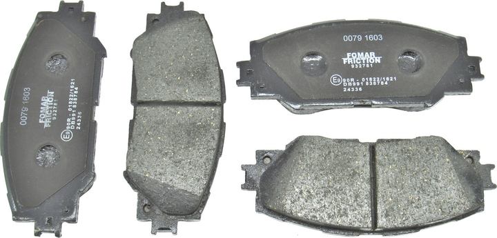 Колодки тормозные Toyota Rav 4 III с06г.в. перед. (Akebono) (Fomar) FOMAR (932781) - изображение 1