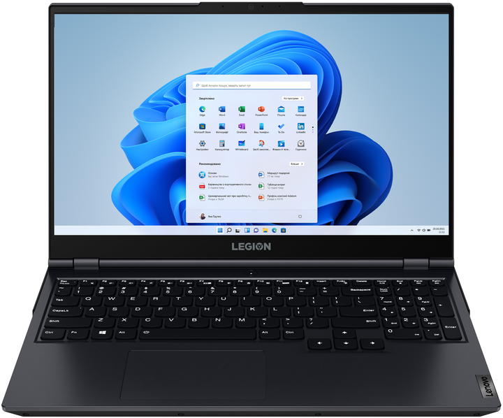 Ноутбук Lenovo Legion 5 15ITH6 (82JH00BEPB) Phantom Blue/Shadow Black - зображення 1