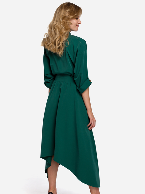 Сукня жіноча Makover K086 L Зелена (5903068496820) - зображення 2