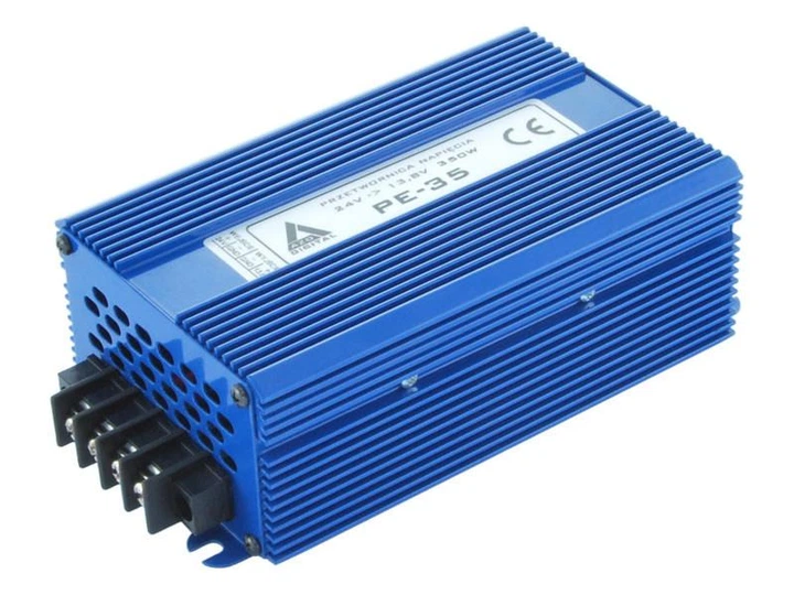 Автомобільний інвертор AZO Digital PE-35 350W 24-13.8 V DC-DC (5905279203273) - зображення 1