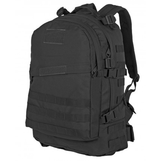 Тактический рюкзак Tactic Оксфорд MOLLE 40л водонепроницаемый 50x34x25см для военных, охоты Черный - изображение 1