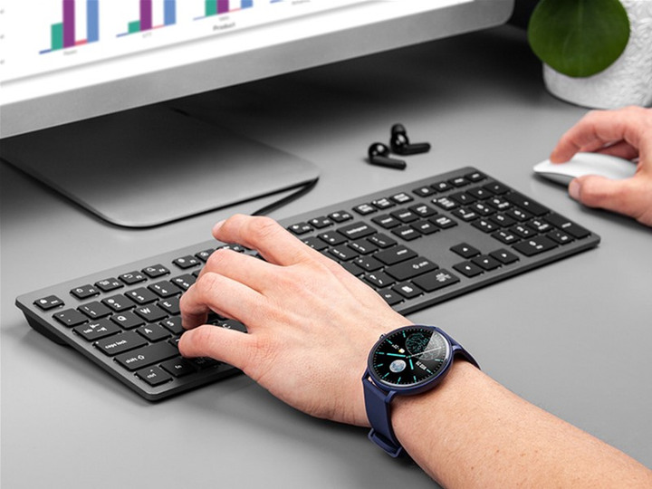 Smartwatch Tracer T-Watch TW10 Navy Blue (TRAFON47131) - obraz 8