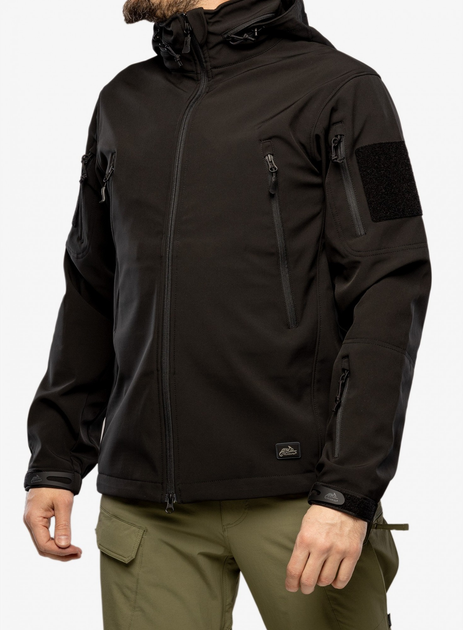 Куртка SoftShell Helikon-Tex Gunfighter SharkSkin Black L - зображення 2