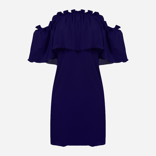 Нічна сорочка жіноча DKaren Slip Holly XL Синя (5902686571209) - зображення 1