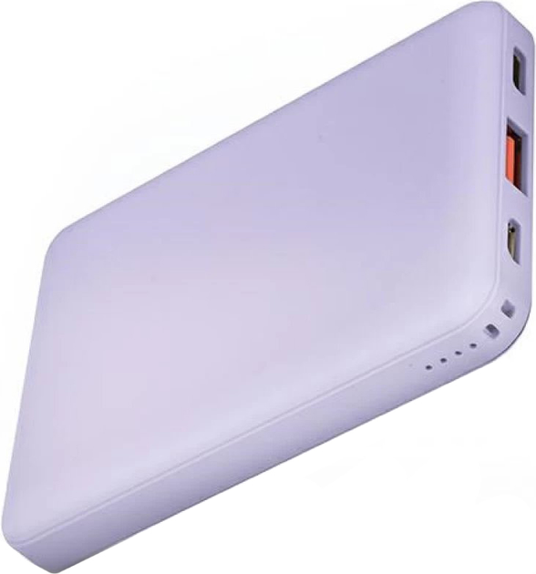 Портативний зарядний пристрій UNIQ Fuele mini 8000 mAh USB-C 18 W PD Fast charge Lavender (8886463676363) - зображення 1