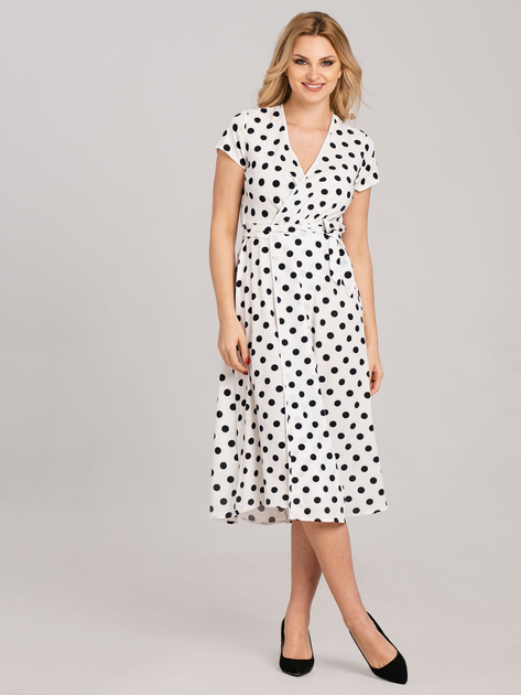 Сукня жіноча Look Made With Love N20 Polka Dots XL Чорний/Білий (5903999311438) - зображення 2