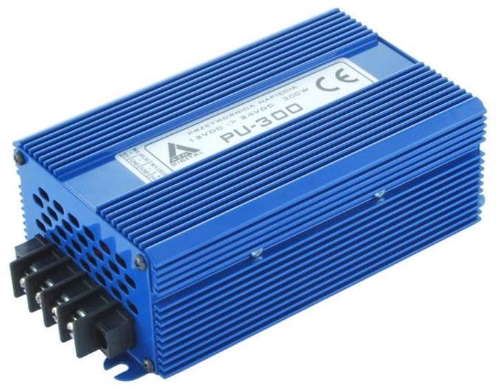 Автомобільний інвертор AZO Digital PU-300 300W 10-20/48V DC-DC (5905279203372) - зображення 1