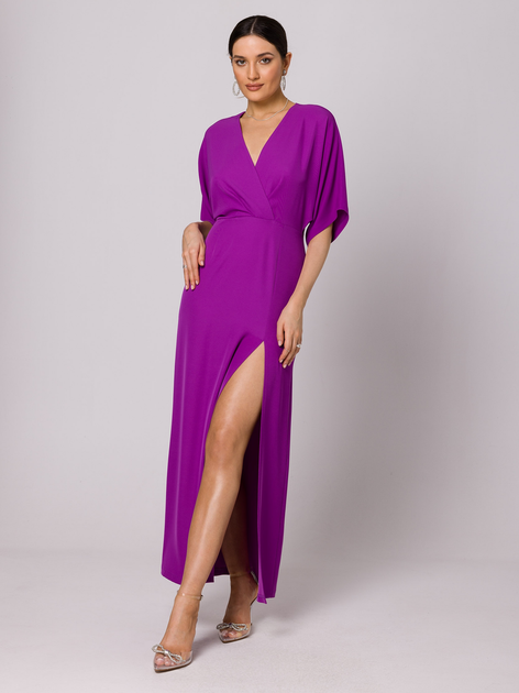 Sukienka damska wieczorowa Makover K163 L Lawendowa (5905563700679) - obraz 3