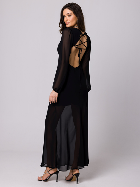 Сукня жіноча Makover K166 S Чорна (5905563701126) - зображення 2