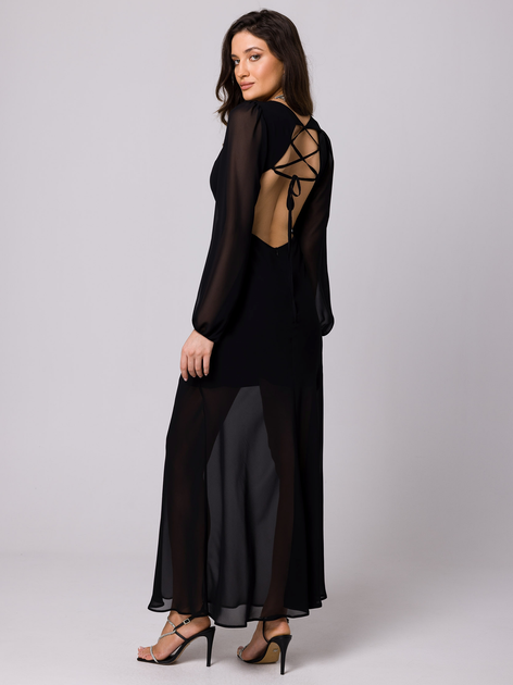 Сукня жіноча Makover K166 XL Чорна (5905563701133) - зображення 2