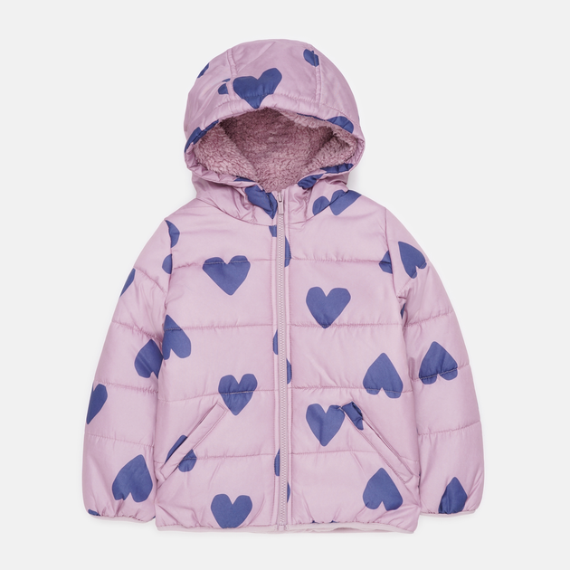 Акція на Дитяча демісезонна куртка для дівчинки Carters C223979 110-116 см Рожева з синім від Rozetka
