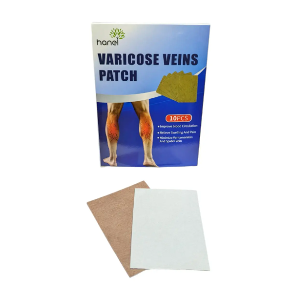 Пластырь от варикоза от боли и отеков в ногах Varicose Veins Patch 10шт/1уп (KG-10162) - изображение 2