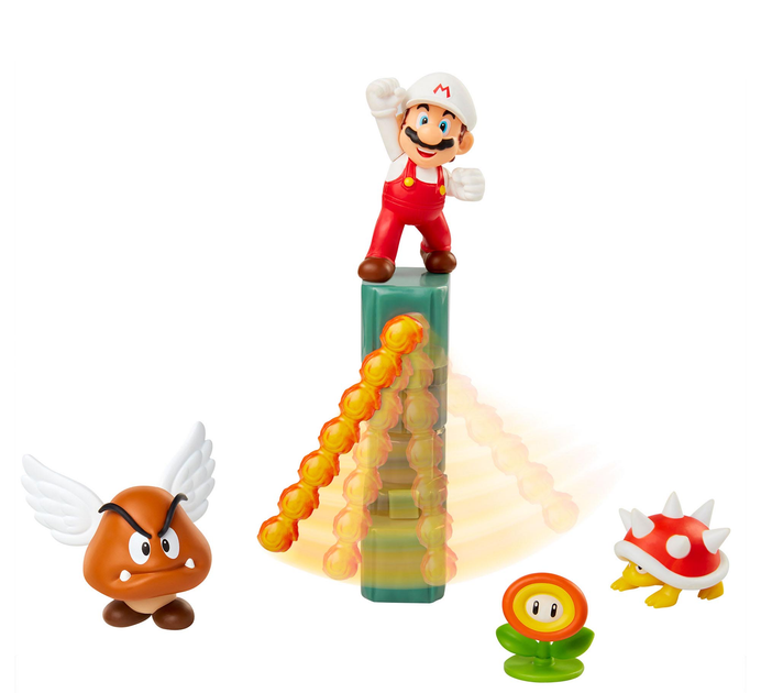 Figurki Jakks Pacific Super Mario Lava Castle z akcesoriami (192995400153) - obraz 8