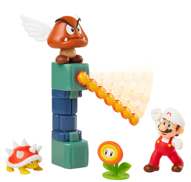 Figurki Jakks Pacific Super Mario Lava Castle z akcesoriami (192995400153) - obraz 9