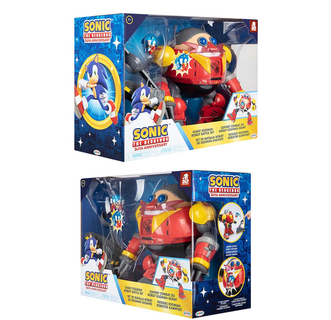 Фігурки Jakks Pacific Робот Eggman Combat Sonic 1 шт (192995409262) - зображення 3