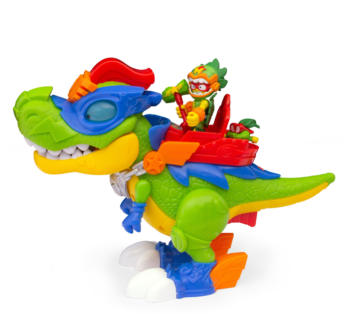 Figurka Magic Box Dino Hero H-Rex Super Things z figurką Kid Hero (8431618020272) - obraz 3