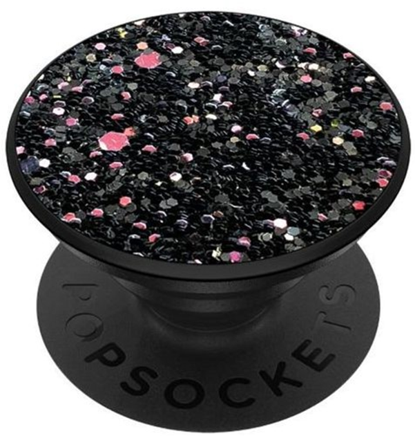 Тримач для телефону PopSockets Sparkle Black (842978135359) - зображення 1