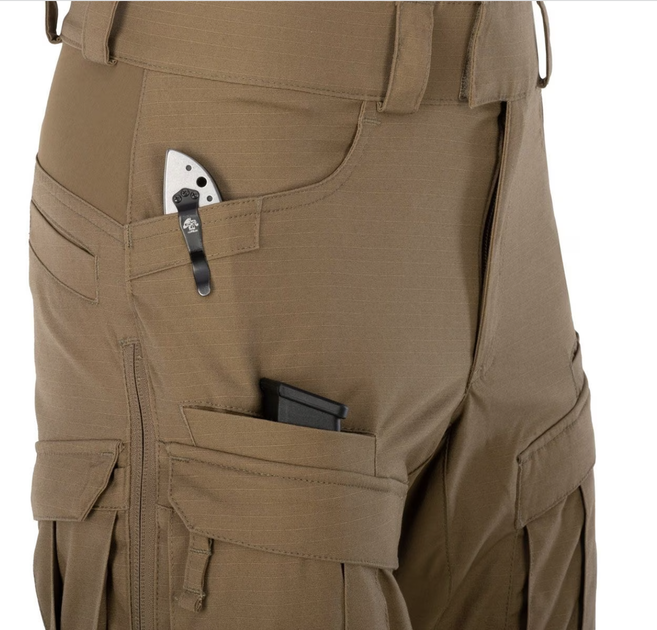 Брюки Helikon MCDU DyNyCo RipStop - Coyote XL/R - изображение 7